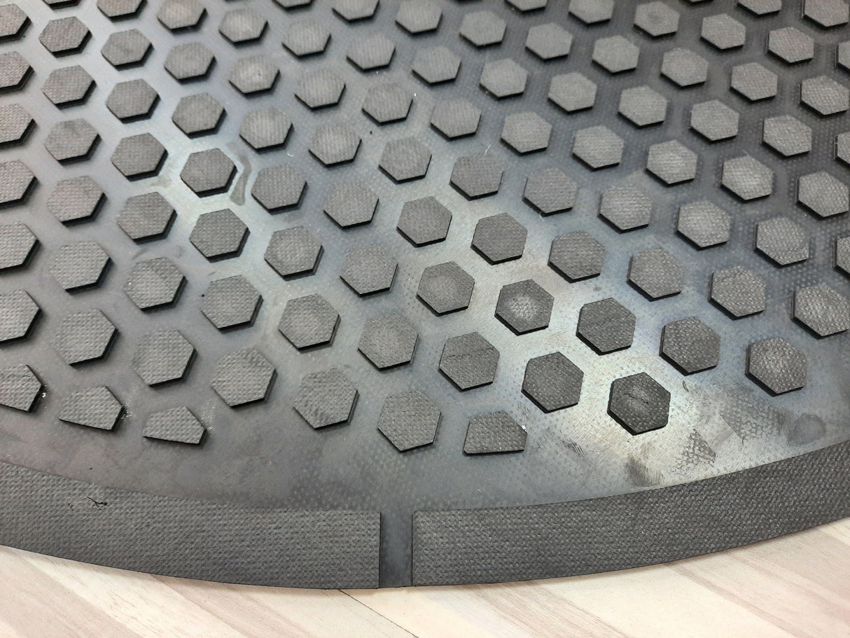 BBQ mat border and Drain
