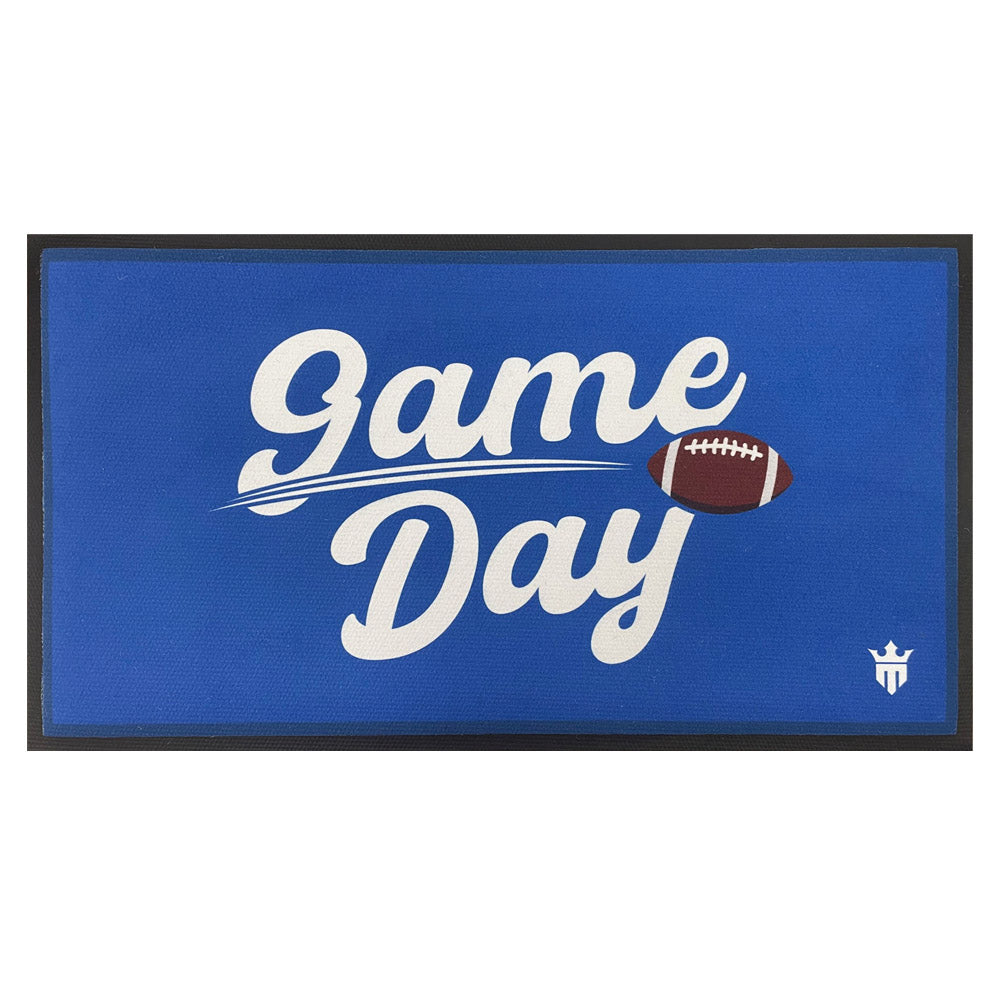 Game Day Royal Blue Bar Mat