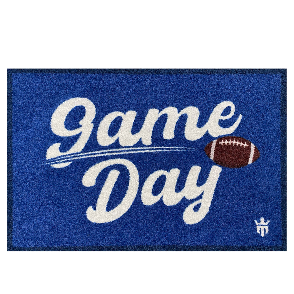 Game Day Royal Blue Floor Mat