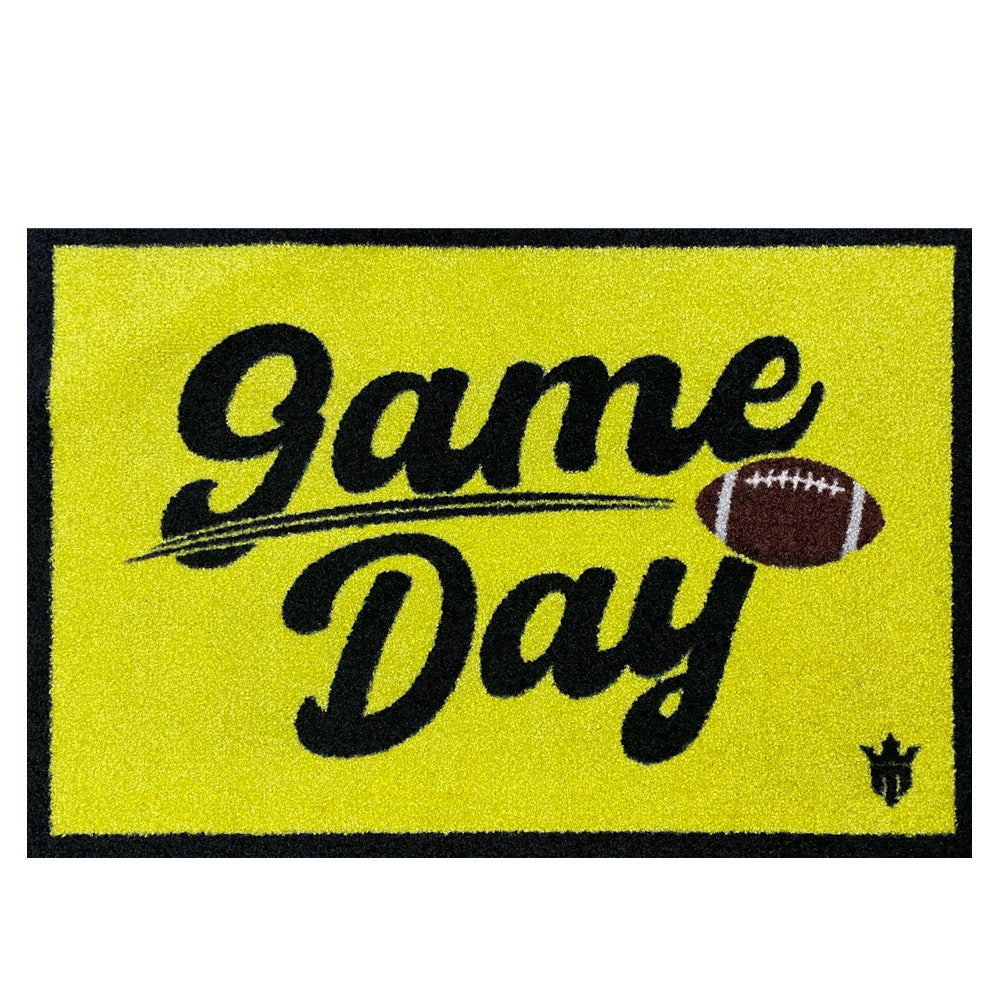 Game Day Yellow Floor Mat
