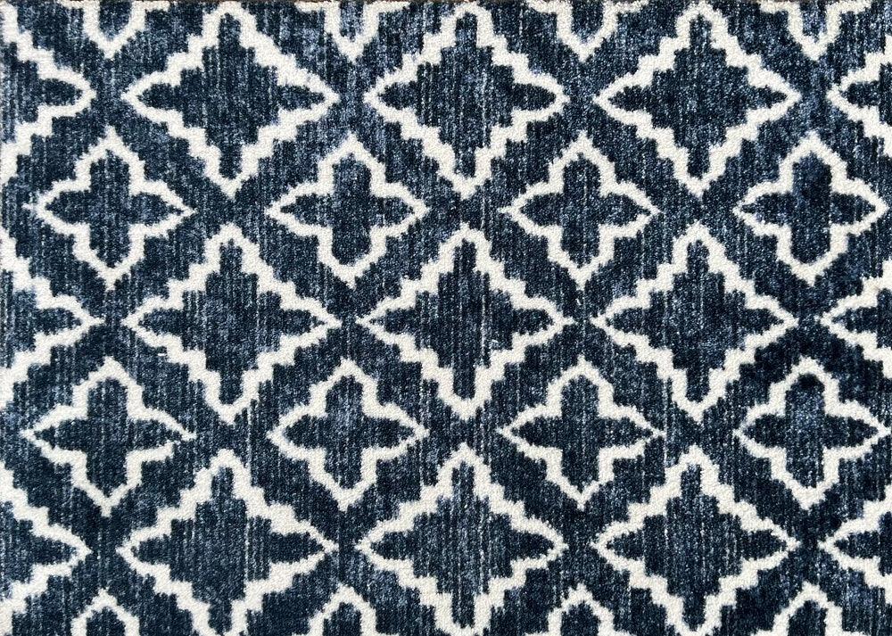 Maltese Navy Floor Mats - Small