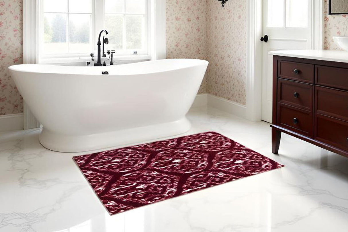 Ruby Ikat