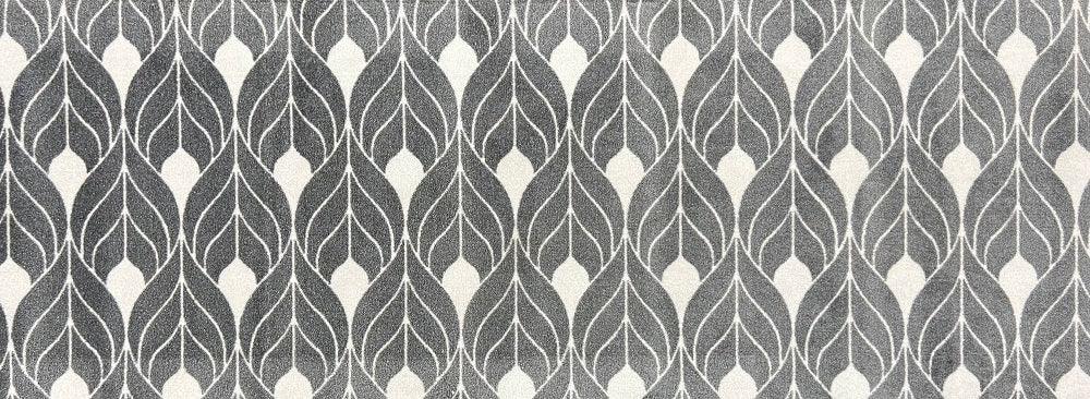 Tulle Gray Floor Mats - Runner