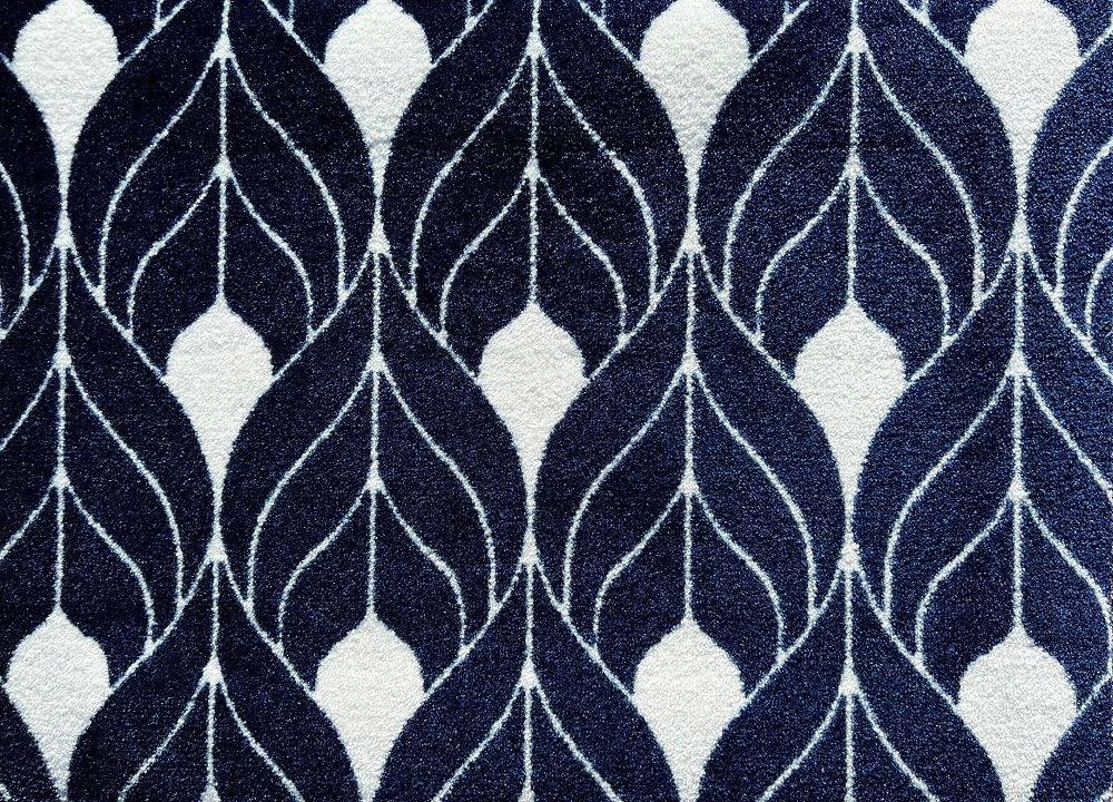Tulle Navy Floor Mats - Small