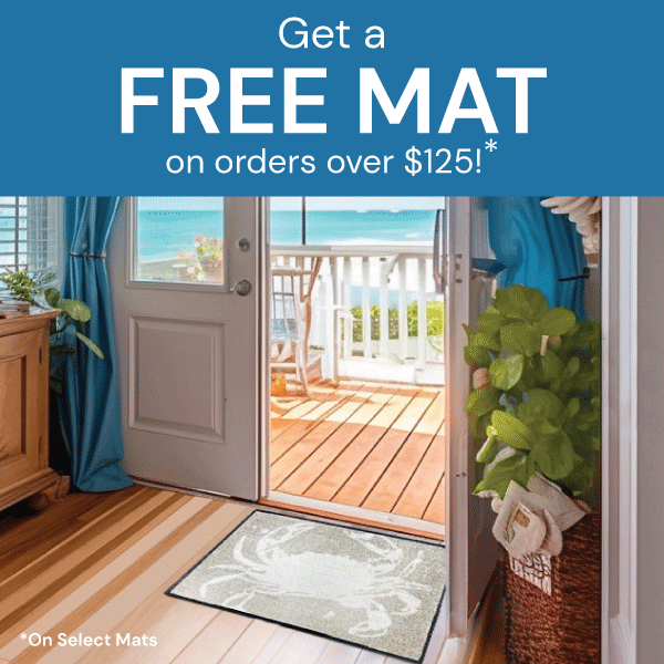 Free mat with any purchase of $125 from Wash+Dry™ by Studio 67 - Wash+Dry™ Mats