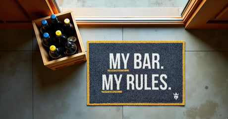 My Bar, My Rules Floor Mat