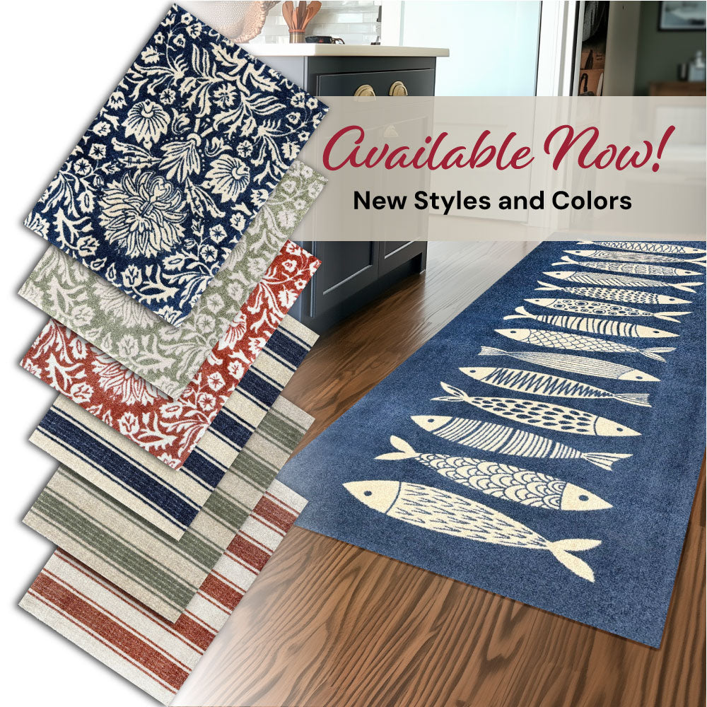 Wash+Dry™ Machine Washable Rugs, Mats & Runners