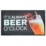 Beer O'clock Bar Mats