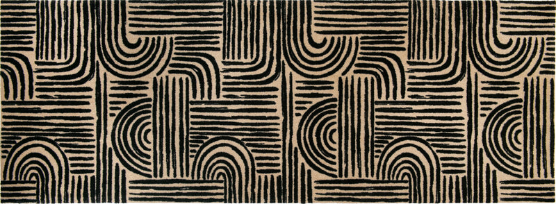 Brentwood Black + Cream Runner