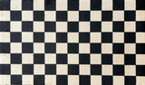 Checkered Black Floor Mats - Wash+Dry™ Mats