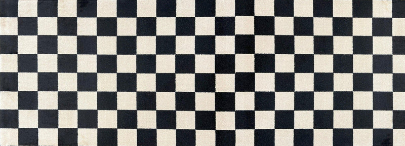 Checkered Black Floor Mats - Wash+Dry™ Mats