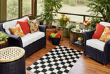 Checkered Black