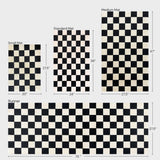 Checkered Black