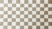 Checkered Taupe Floor Mats - Wash+Dry™ Mats