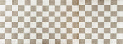 Checkered Taupe Floor Mats - Wash+Dry™ Mats