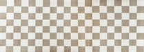 Checkered Taupe Floor Mats - Wash+Dry™ Mats