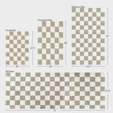 Checkered Taupe