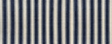 Navy and white striped Floor Mat Runner
