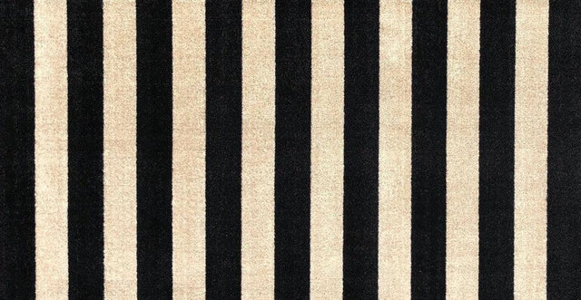 Farmhouse Stripes washable kitchen mats - medium