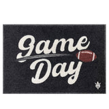 Game Day Black Floor Mat