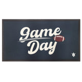 Game Day Navy Blue Bar Mat