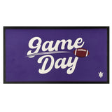 Game Day Purple Bar Mat