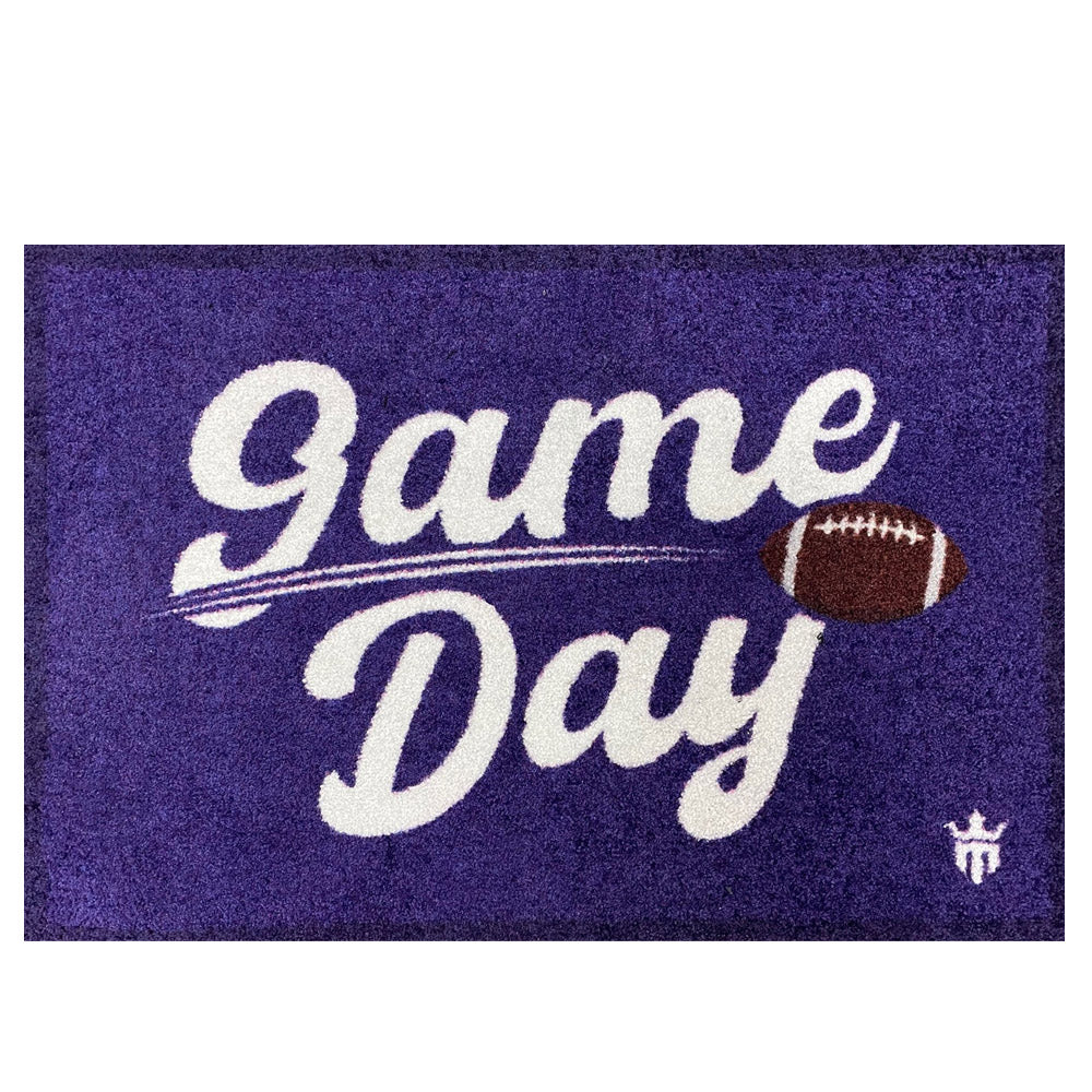 Game Day Purple Floor Mat