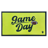 Game Day Yellow Bar Mat