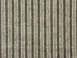 Textured carpet with a striped pattern in shades of gray, green, taupe and cream. Size Standard