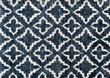 Maltese Navy Floor Mats - Small