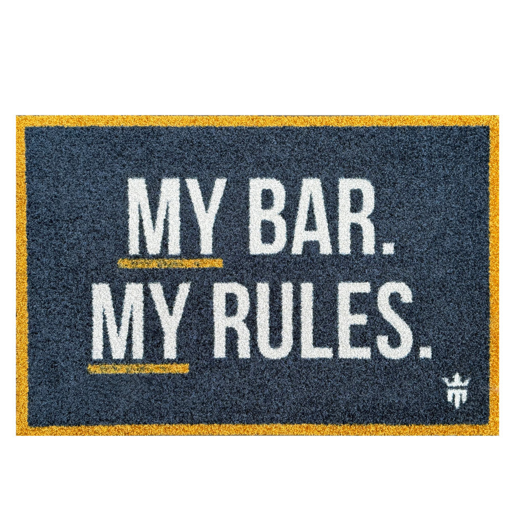 My Bar, My Rules Floor Mat