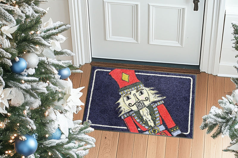 Navy Blue Nutcracker