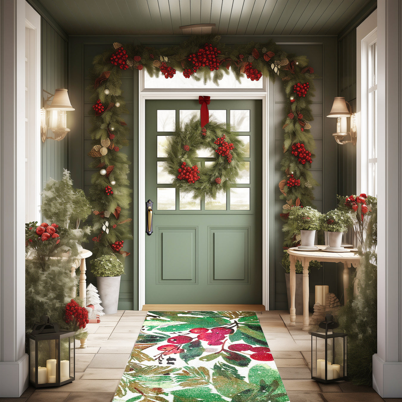 Holiday Joy Mats and Rugs from Wash+Dry™ by Studio 67