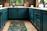 Palm Leaf Teal