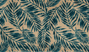 Palm Leaf Teal Medium