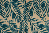 Palm Leaf Teal Small