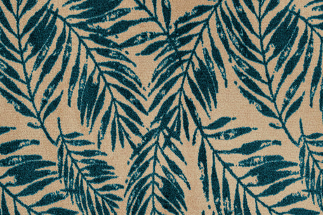 Palm Leaf Teal Small