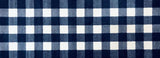 Matsmiths Patchwork Navy Floor Mats Washable Indoor Mat with Rubber Backing, Large Door Mat for Entryway, Workshops, Man Caves, Bars, Non-Slip Area Rug and Mat, Washable Entryway Rug, Pet Friendly, Kid Friendly, Navy, White, 27.5"x75", Runner