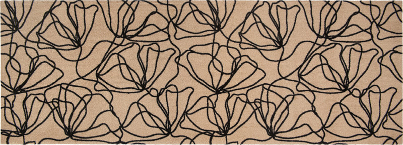 Poppies Black Runner