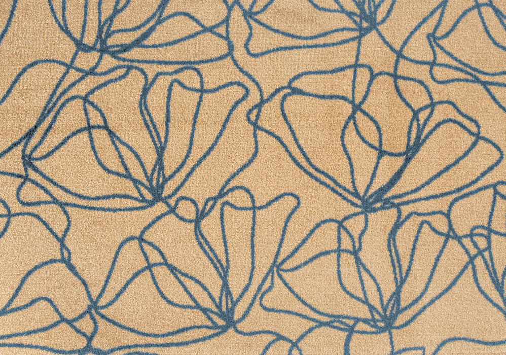Poppy Denim Floor Mats
