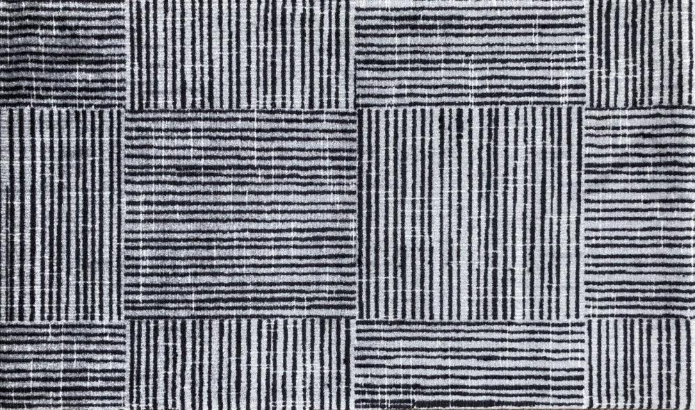 Rustic washable entrance rug - medium