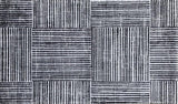 Rustic washable entrance rug - medium
