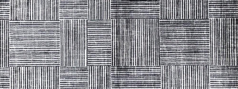 Rustic washable entrance runner