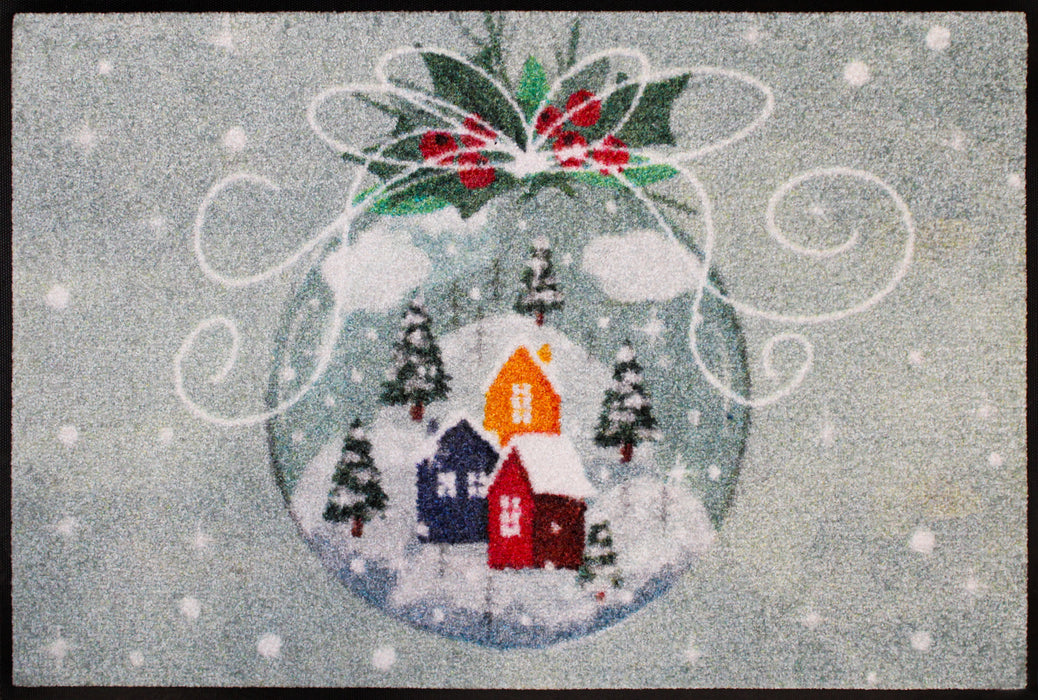 Snow Globe Christmas Mats