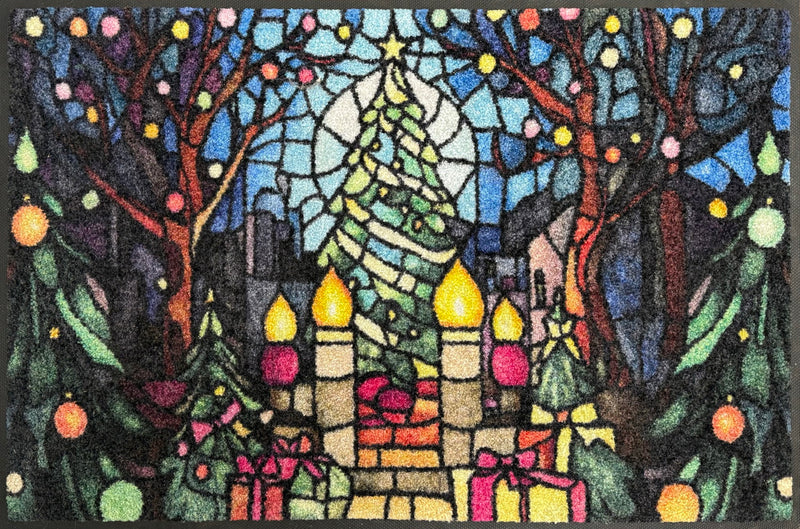 Stained Glass Christmas Tree