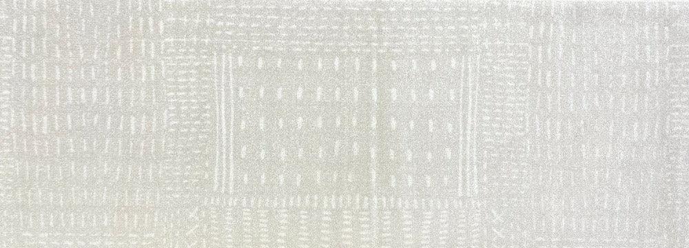 Stitches washable bathroom runner