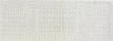 Stitches washable bathroom runner