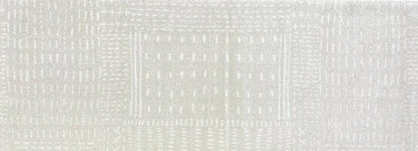 Stitches washable bathroom runner