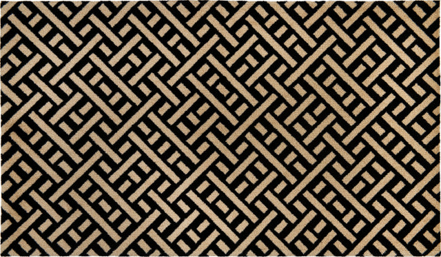 Trellis Black + Cream Medium