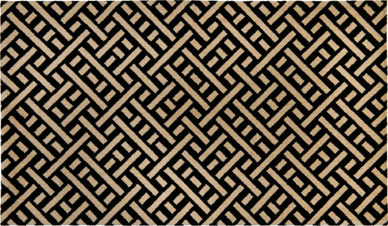 Trellis Black + Cream Medium